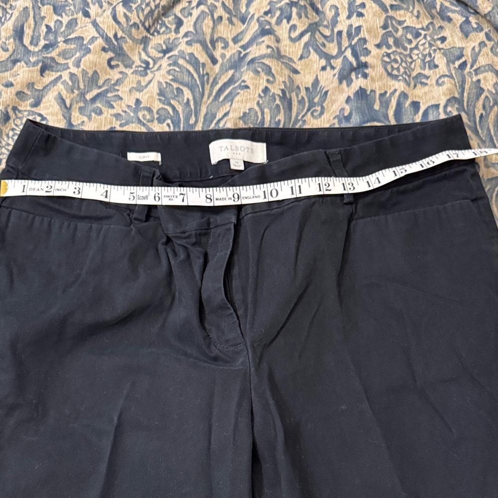 Talbots Black capris 16 curvy